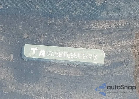 2022 Tesla Model 3 Performance Dual Motor All-Wheel Drive z USA, uszkodzony, nr VIN 5YJ3E1EC8NF124713